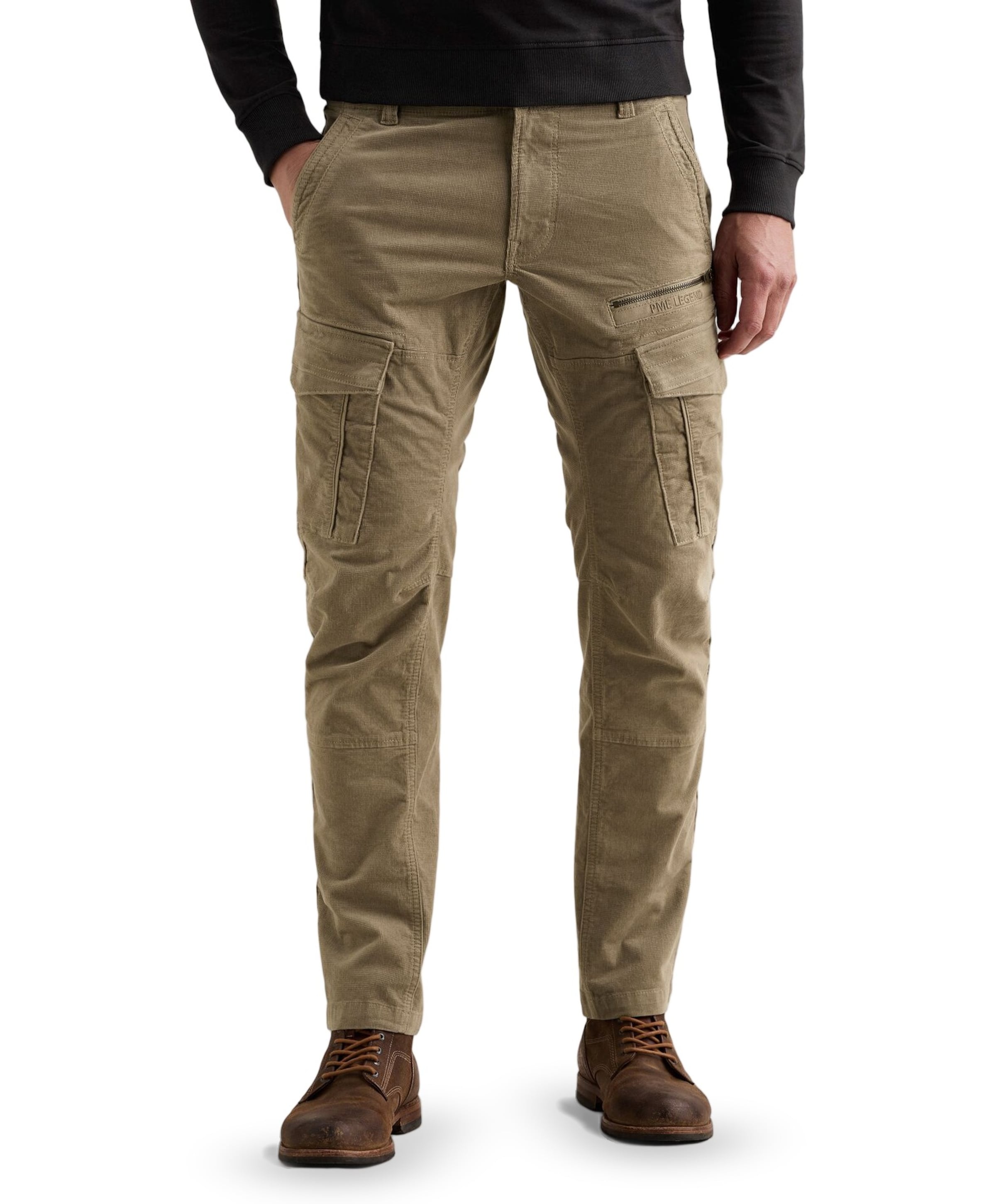 NORDROP CARGO 3.0 FANCY SOFT STRUC heren broek groen