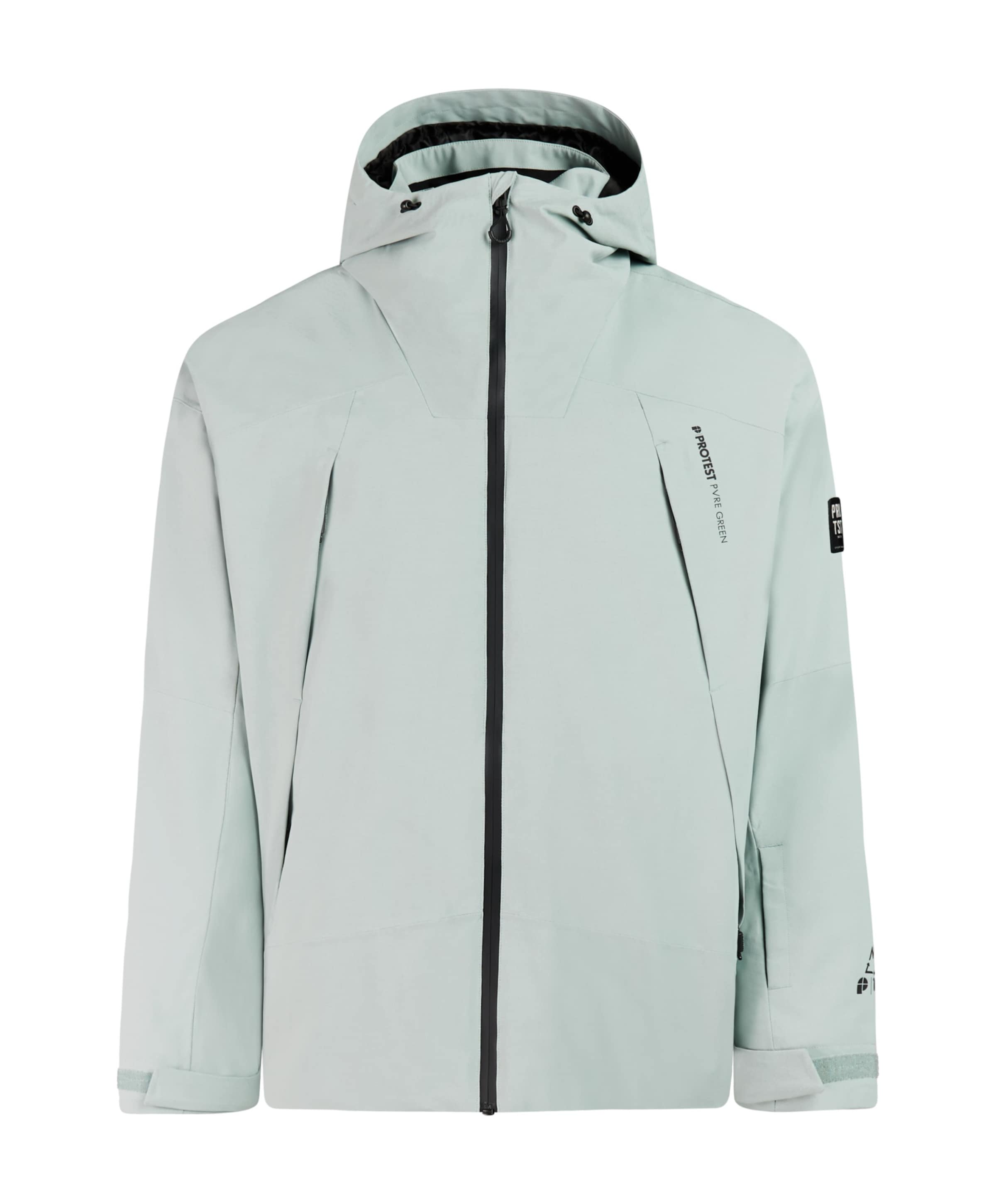 Heren ski-jas grijs