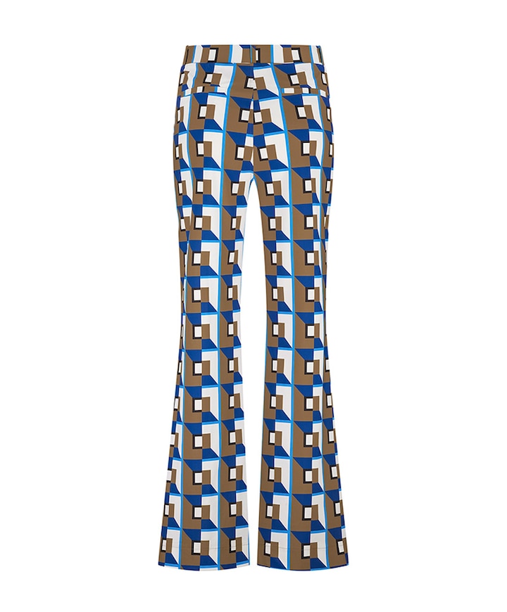 Marilon graphic broek multicolor