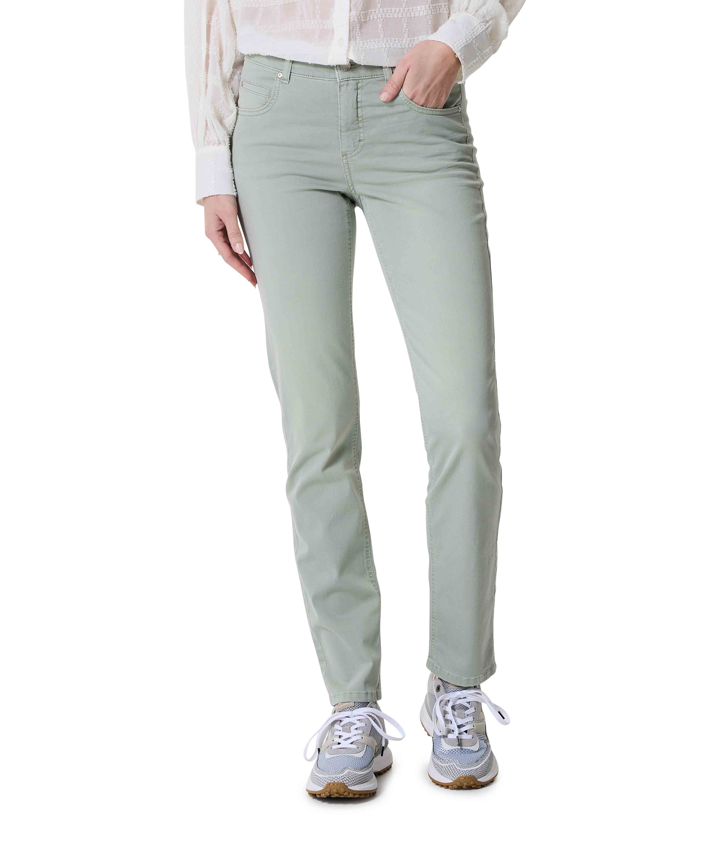 Cici dames jeans groen