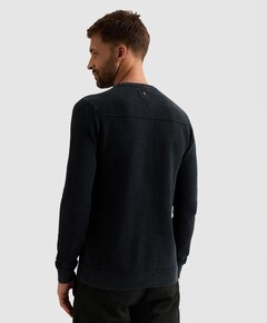 Heren trui blauw