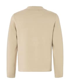 Heren polo beige