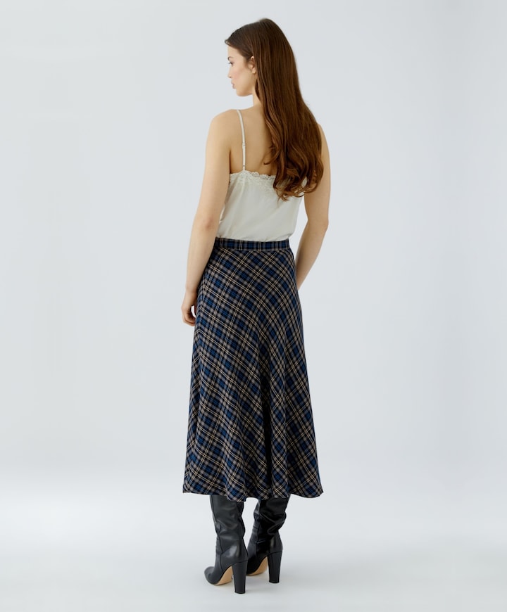 Dames rok blauw