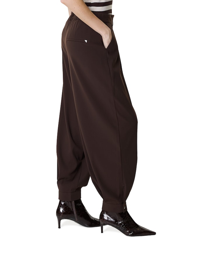 BALLOON dames pantalon bruin
