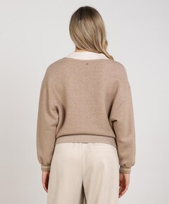 Dames trui beige
