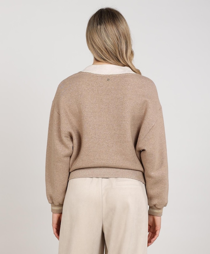 Dames trui beige