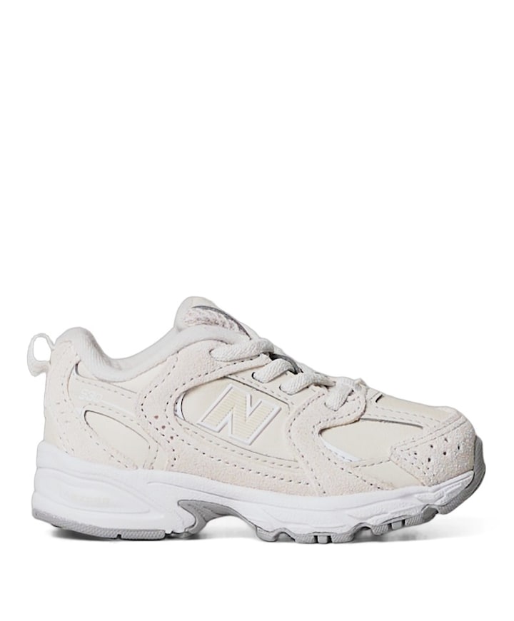 530 bungee lace uniseks sneakers  beige