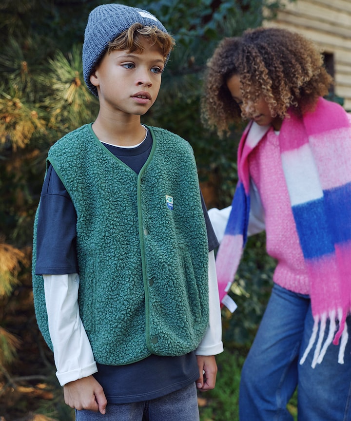 Uniseks gilet  groen