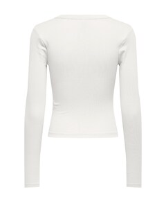 Dames longsleeve ecru