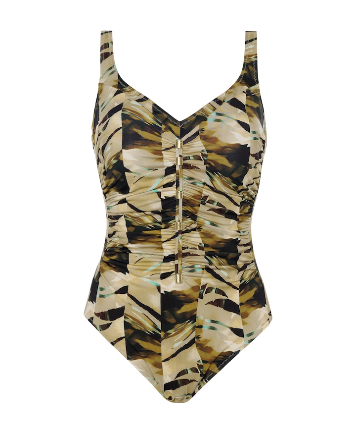 Dames badpak groen
