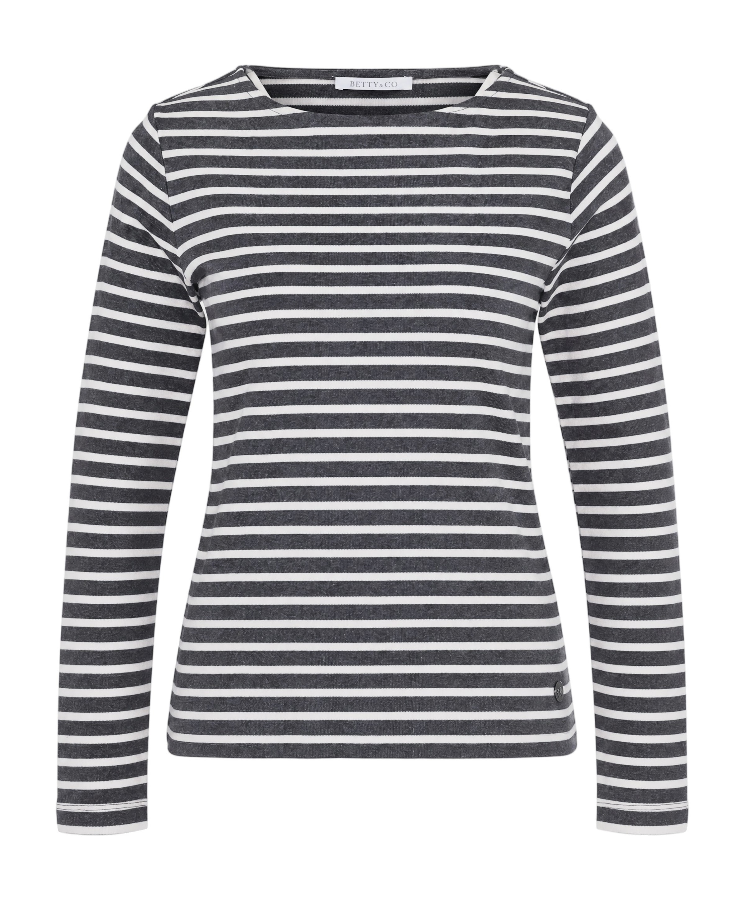 Dames longsleeve grijs