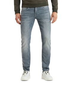 TAILWHEEL LIGHT GREY MID heren jeans grijs
