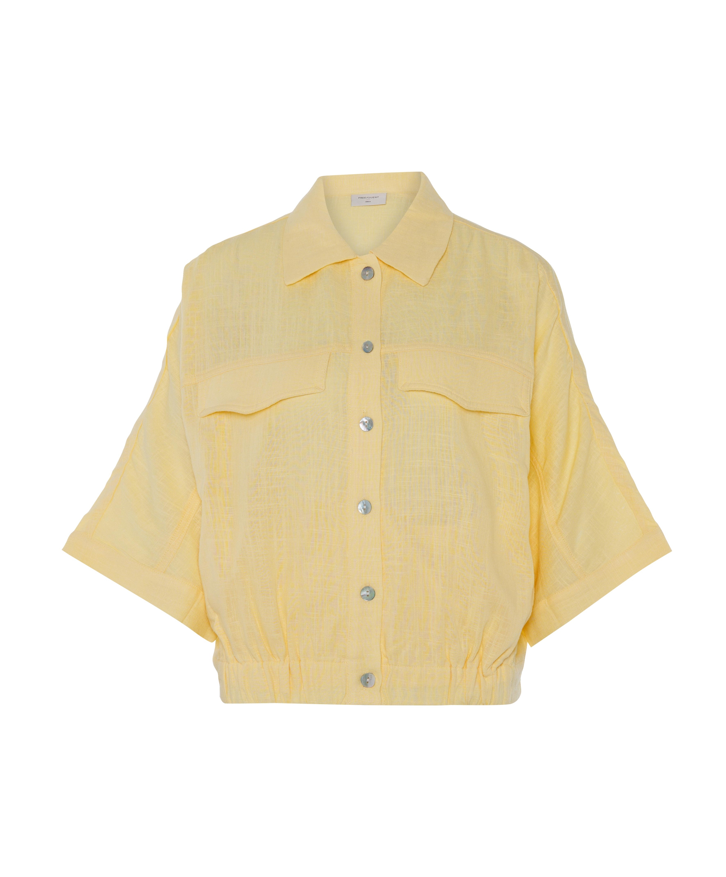 Dames blouse geel