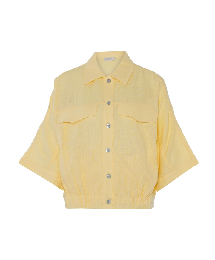 Dames blouse geel