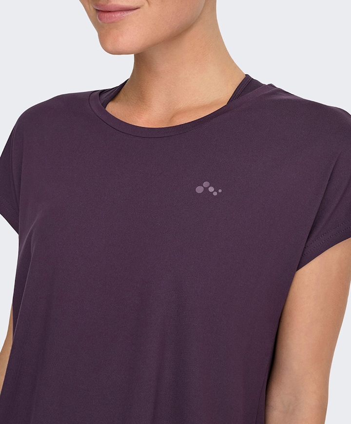 Dames t-shirt paars