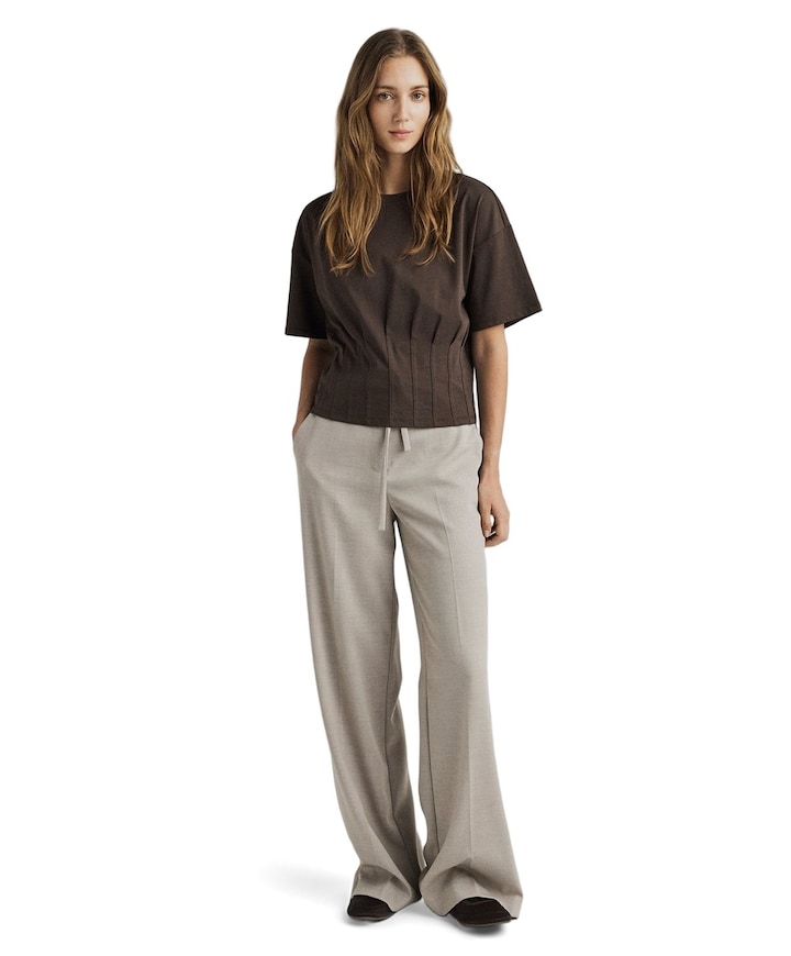 MSCHMarceli HW Long dames broek grijs