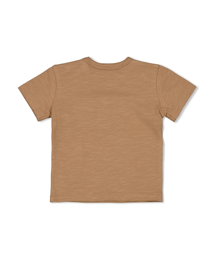 Meisjes t-shirt beige