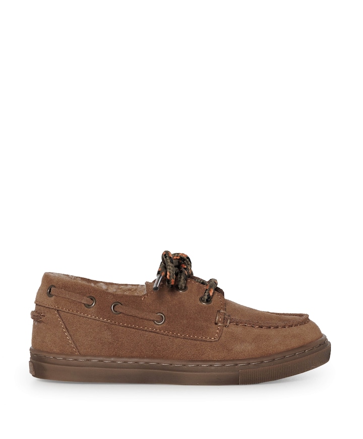 meisjes veterschoenen beige