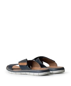 heren slippers blauw