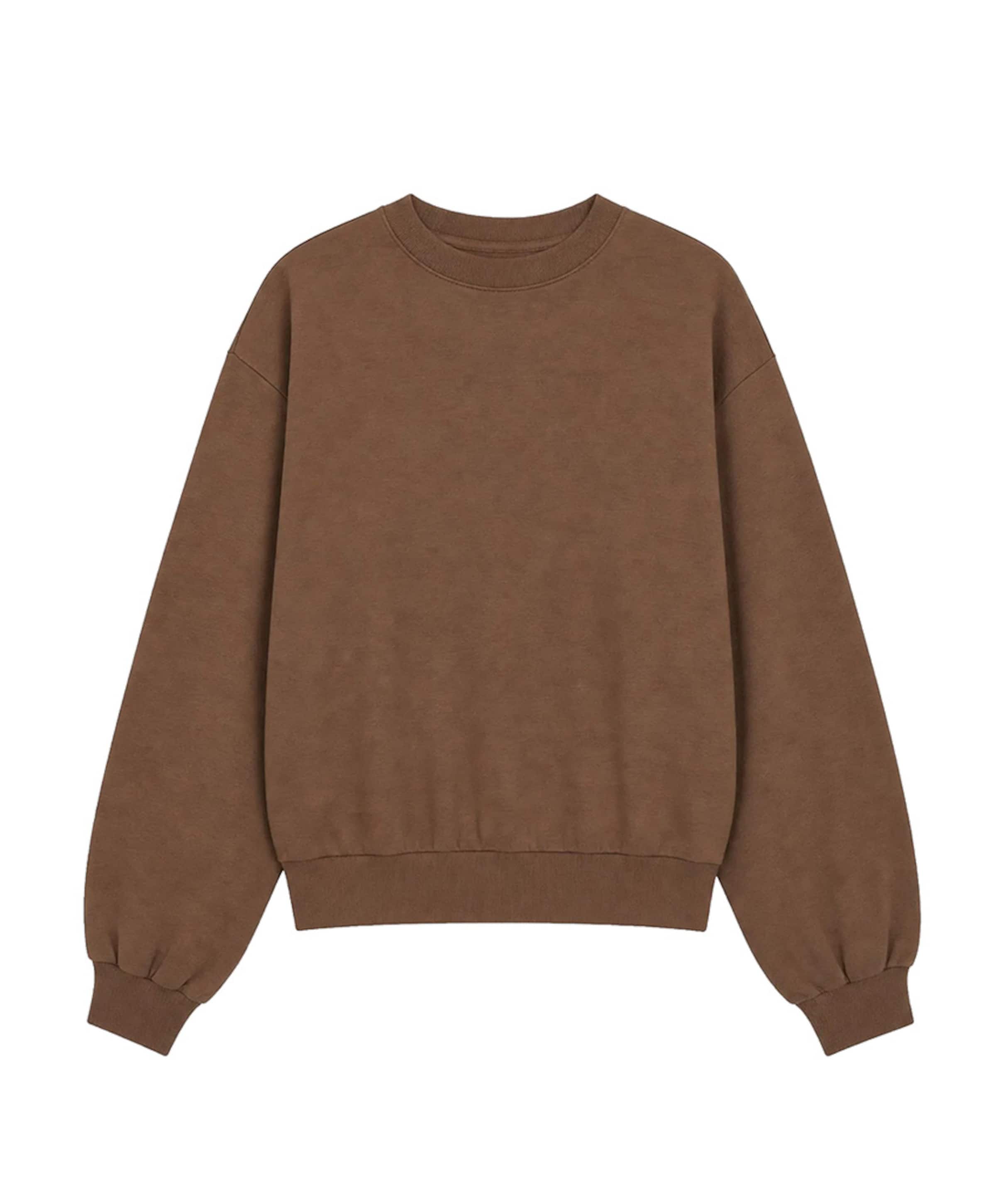 Meisjes sweater bruin