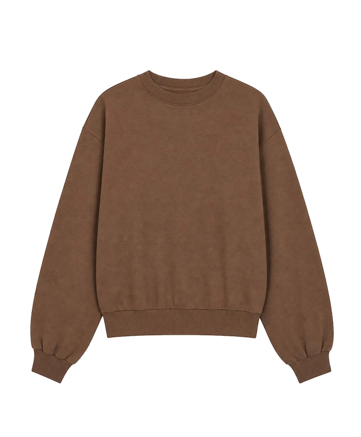 Meisjes sweater bruin