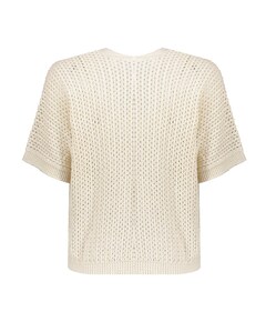 Dames vest ecru