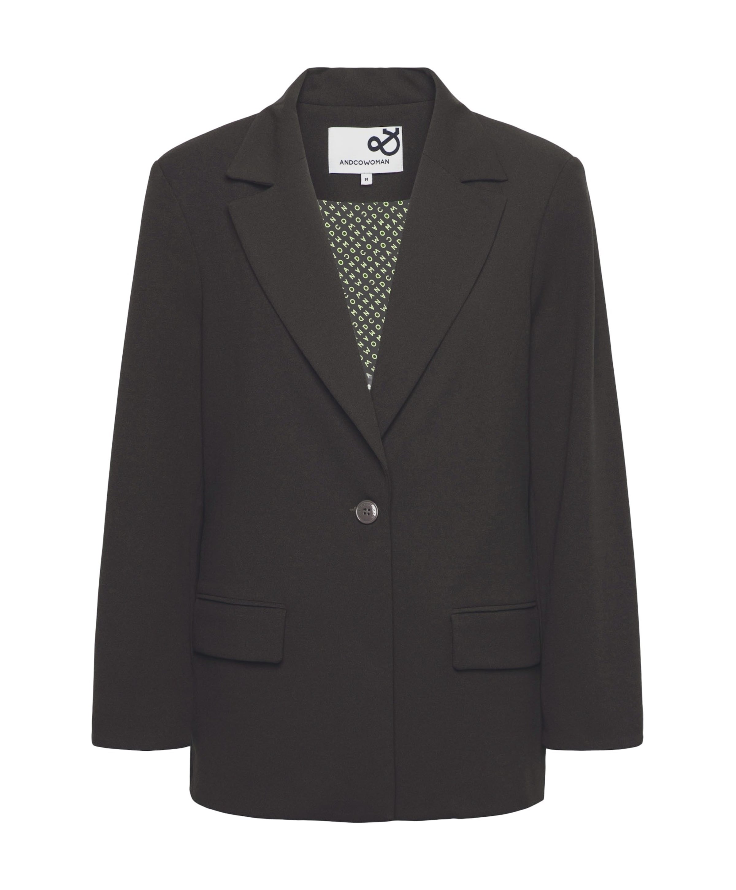 Dames blazer groen