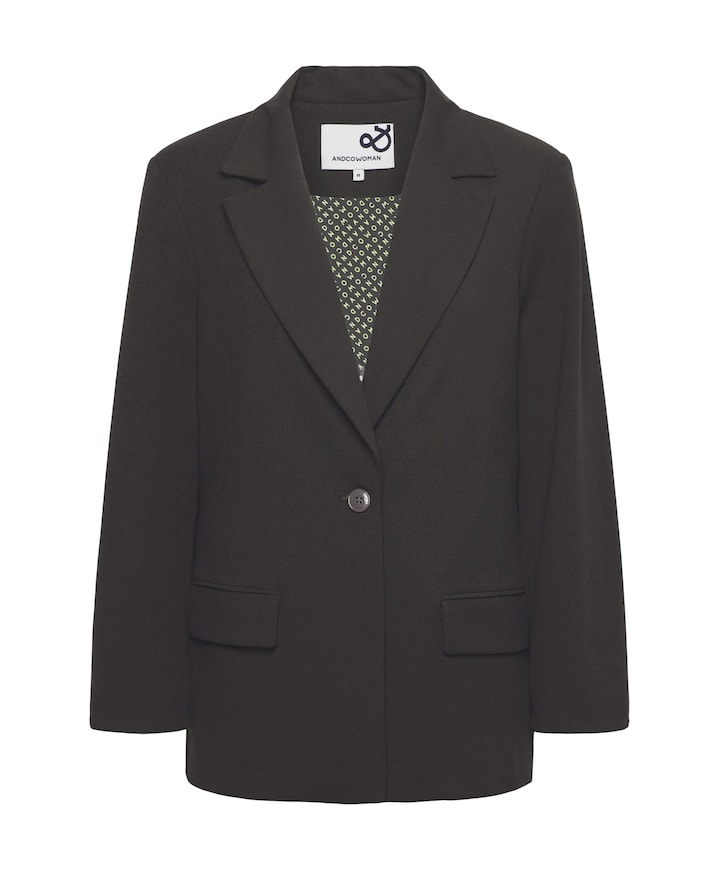 Dames blazer groen