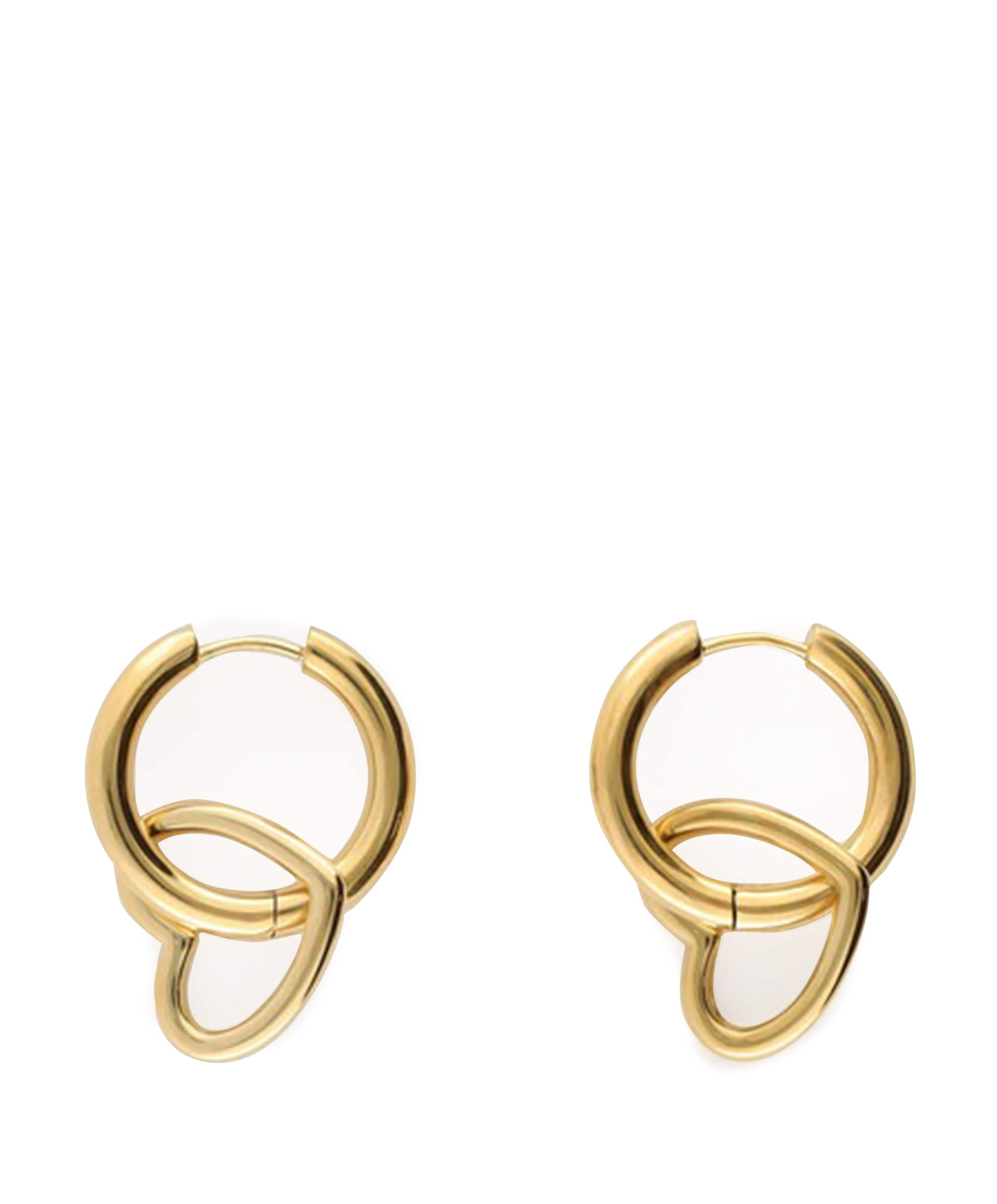 Dames oorbellen goud