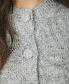 Dames vest grijs