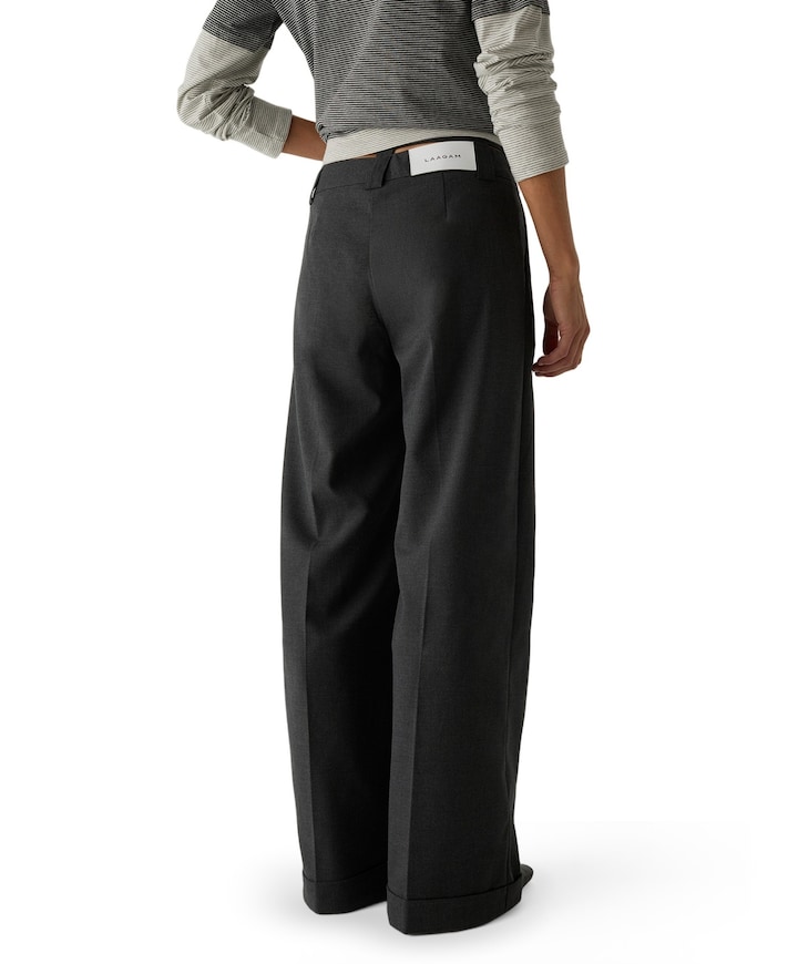 SMITH GREY TAILORED dames broek grijs