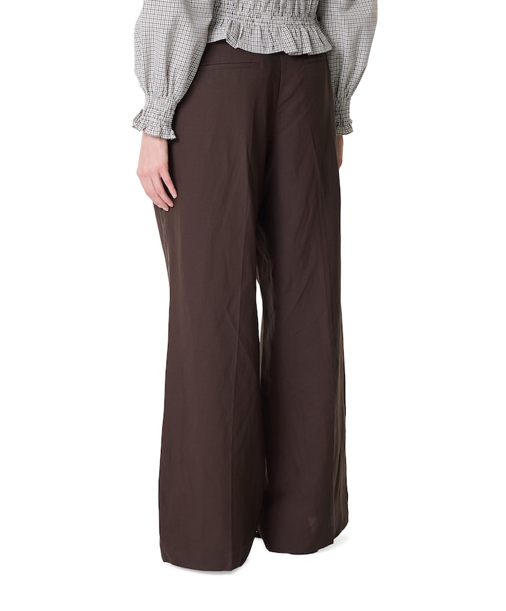 CMNATU dames broek bruin