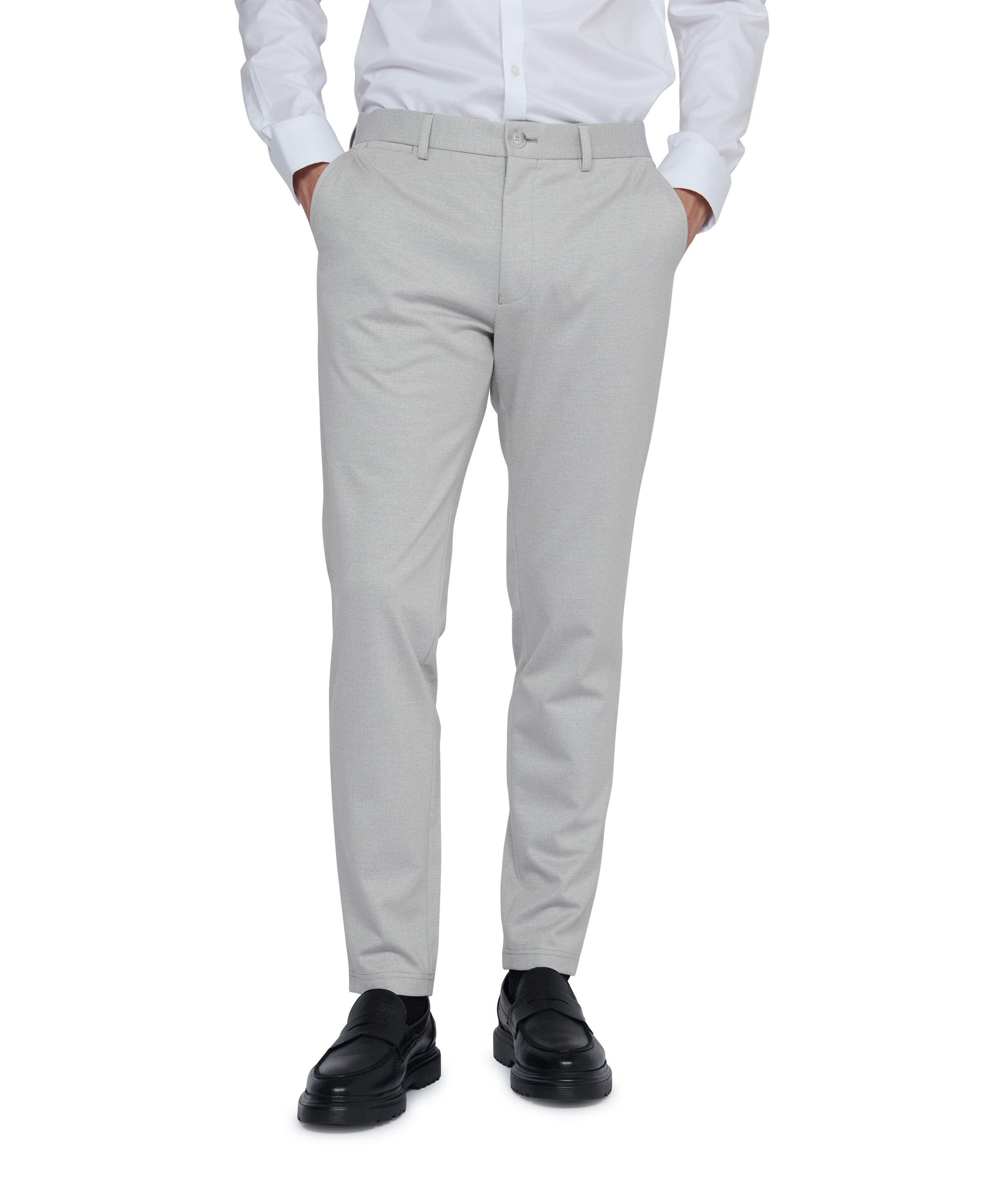 MAliam Jersey Pant heren broek grijs