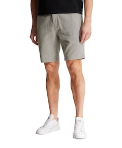 CHINO SHORTS STRUCTURE heren korte broek blauw