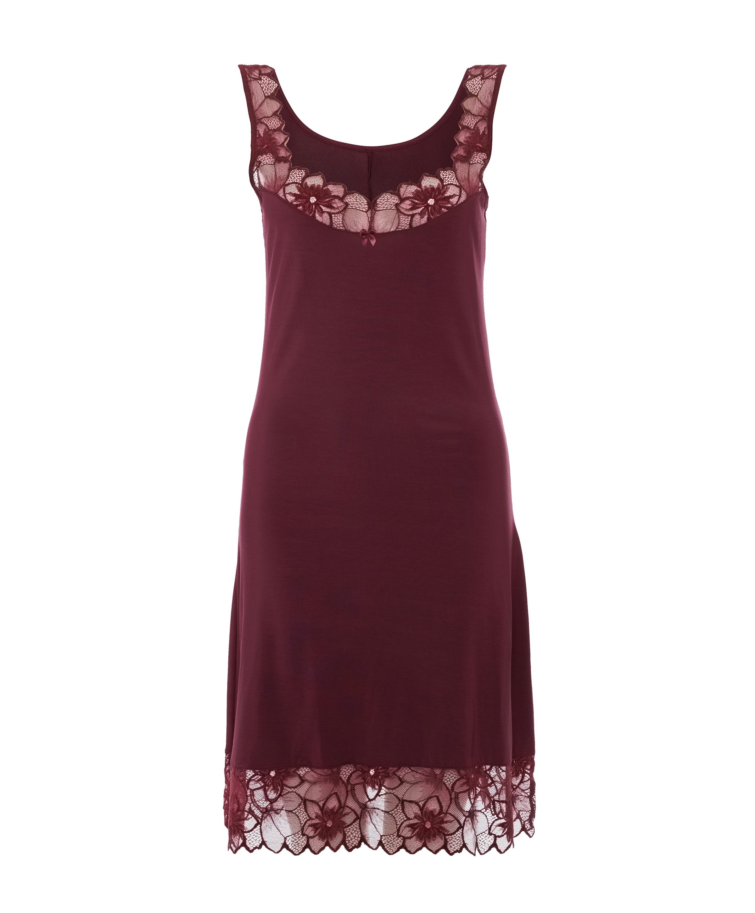 Nachthemd bordeaux