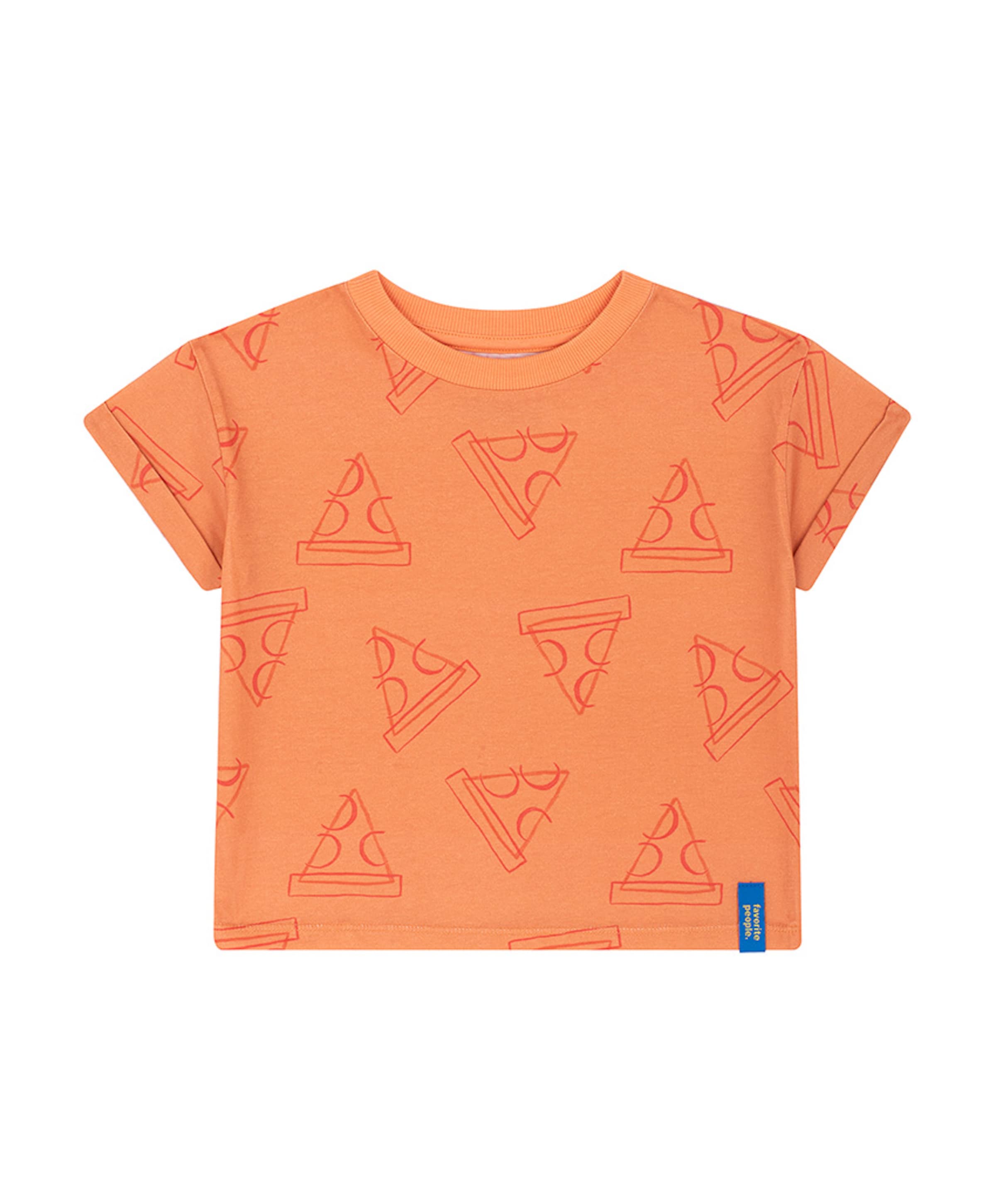 Jongens t-shirt oranje