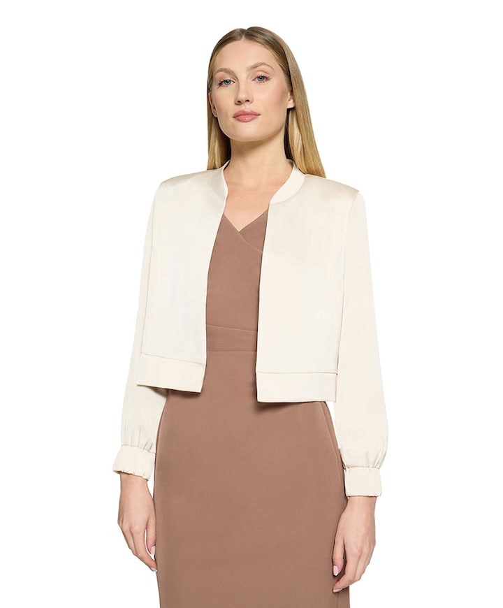 Dames blazer beige