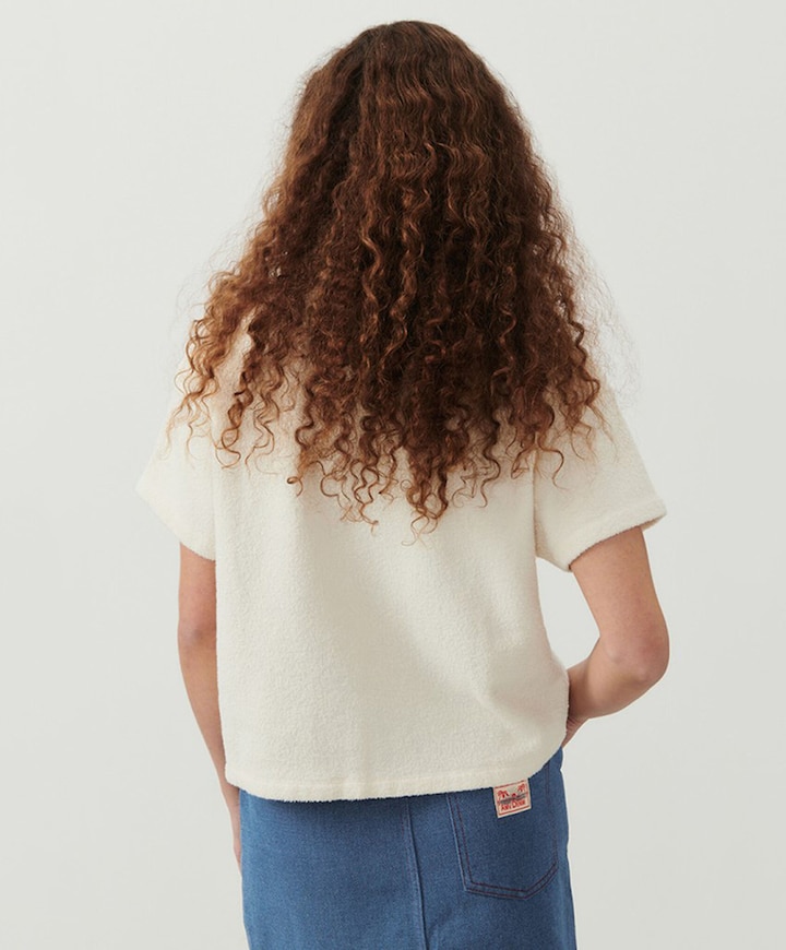 Dames T-shirt ecru