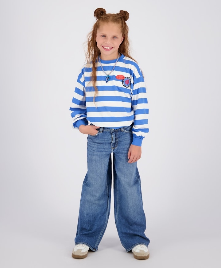 Cita meisjes jeans blauw