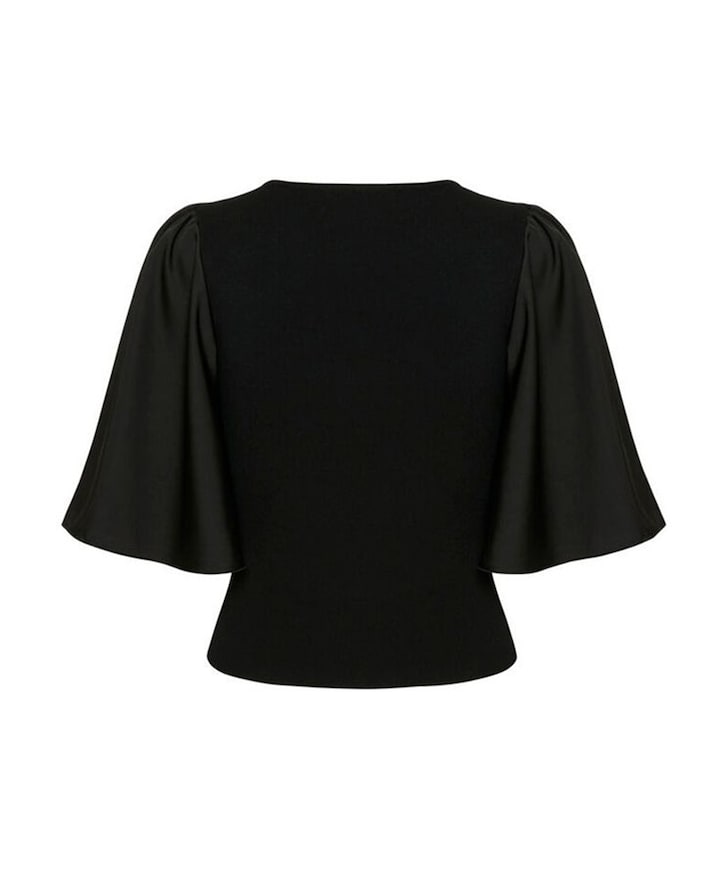 Top zwart