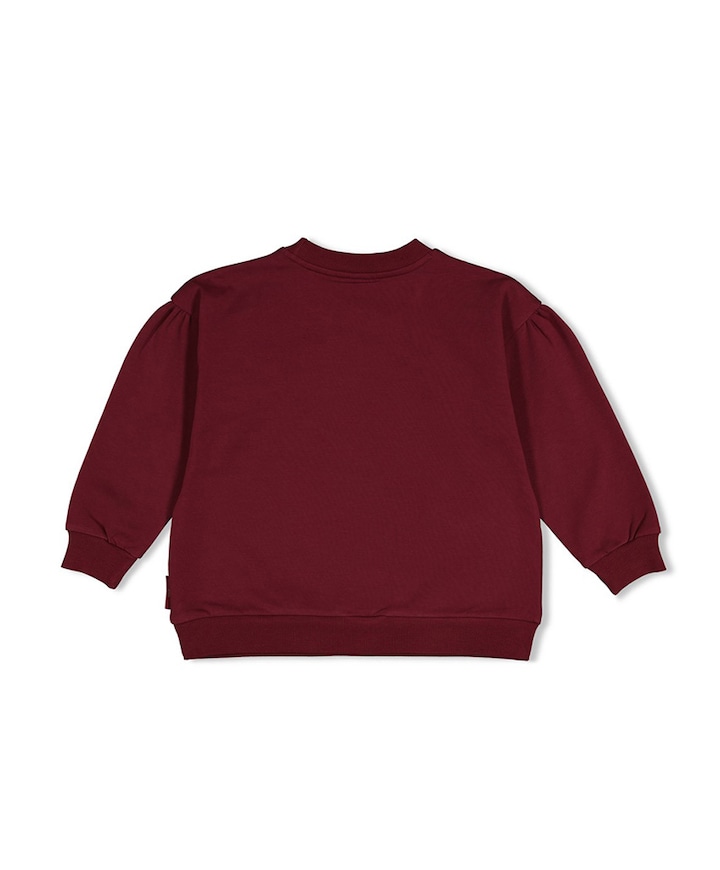 Meisjes sweater bordeaux