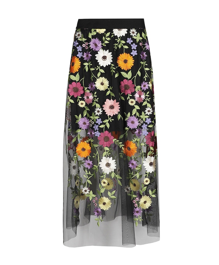 Dames rok multicolor