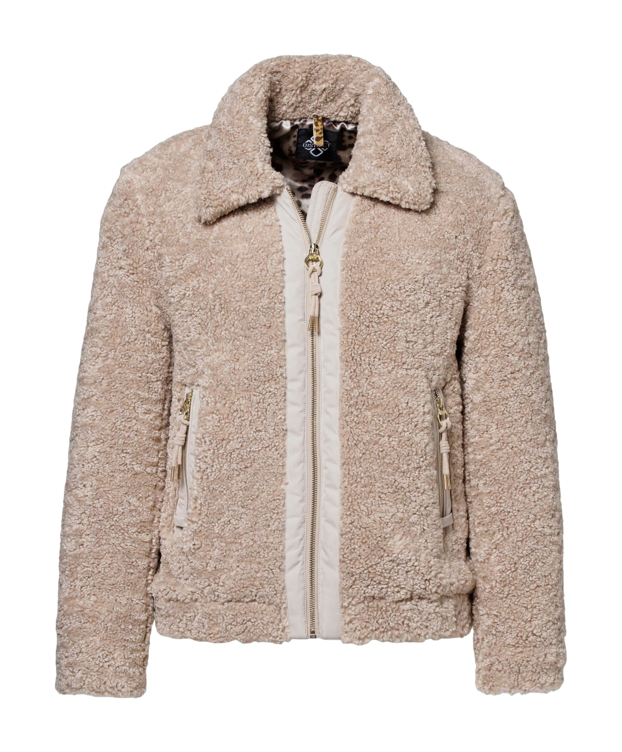 Dames jas beige