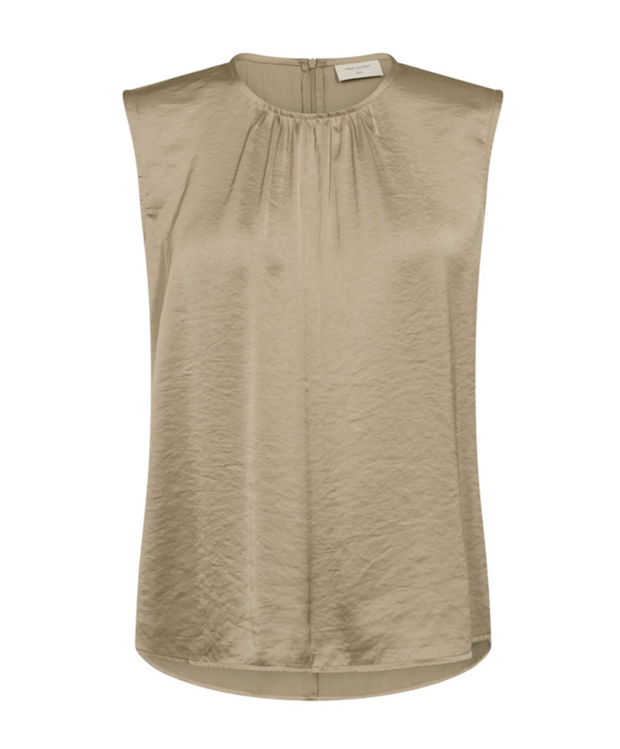 Dames top beige