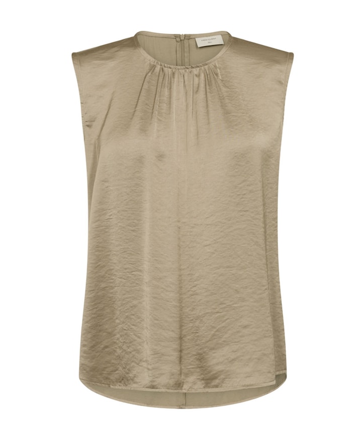 Dames top beige