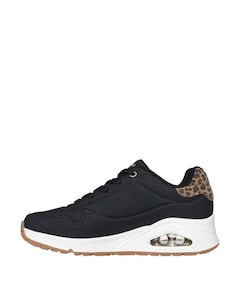 UNOJUNGLENITE dames sneakers zwart