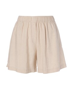 Dames pyjamashort beige