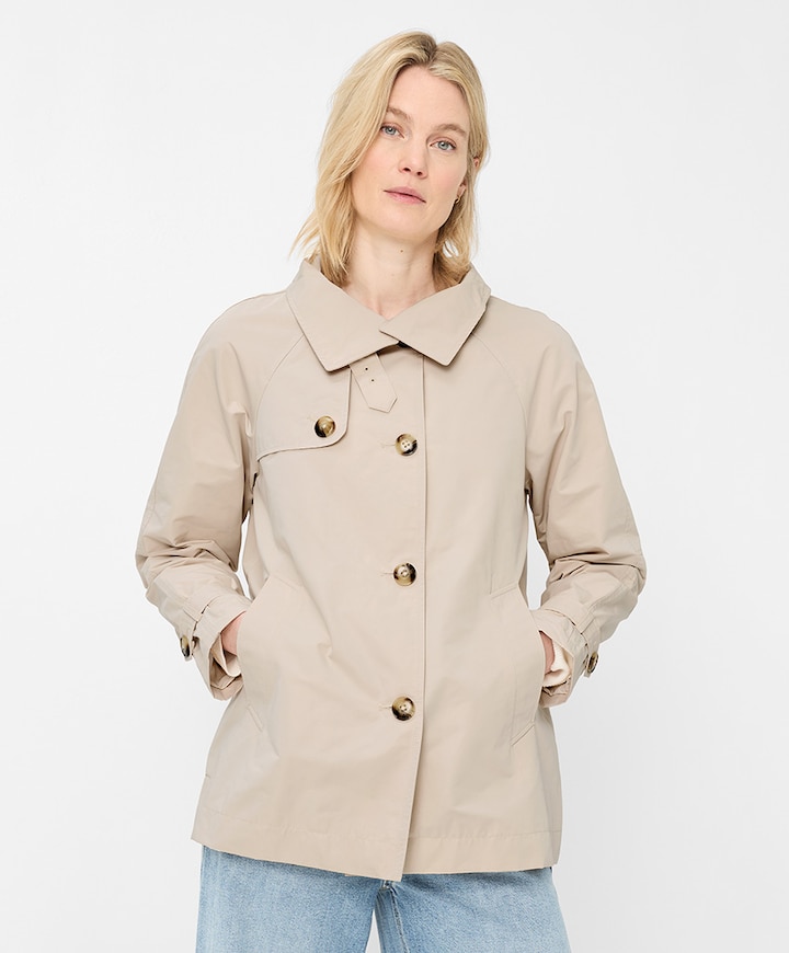 Dames jas beige