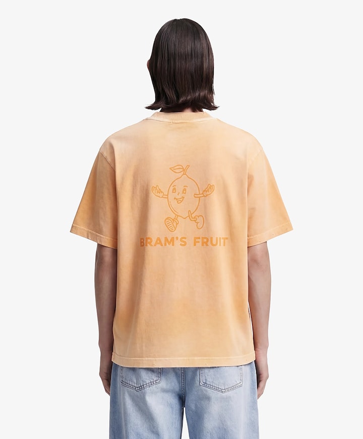 Heren T-shirt oranje