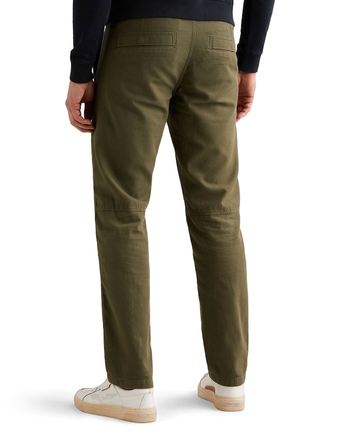 LIFTMASTER WORKER PANTS DOBBY LINE heren broek groen